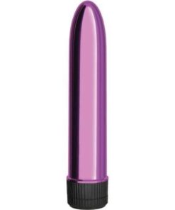 Erotic Toy Company Chrome Classics 5" Vibe - Pink