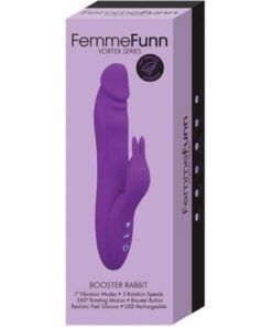 Femme Funn Booster Rabbit - Purple