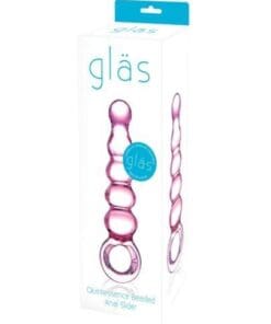 Glas Quintessence Beaded Glass Anal Slider