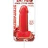 Jumbo Gummy Cock Pop - Strawberry