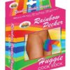 Rainbow Pecker Huggie Sock