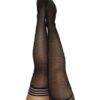 Kix'ies Beth Ann Honeycomb Thigh High Black D