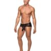 Hoser Stretch Mesh Micro Mini Short Black LG