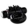 Sensuelle Bullet Ring Cockring - 7 Function Black