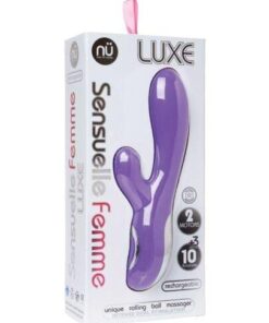 Sensuelle Femme Luxe 10 Fun Rabbit Massager - Purple