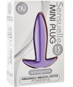 Sensuelle Mini Butt Plug - Purple