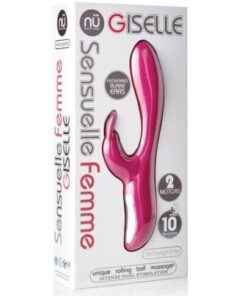 Sensuelle Giselle Rechargeable Rabbit - Magenta