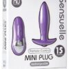 Sensuelle Remote Control Rechargeable Mini Plug - Purple