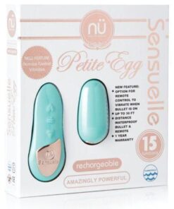 Sensuelle Remote Control Petite Egg - 15 Function Teal