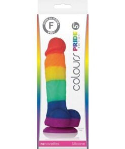 Colours Pride Edition 5" Dong w/Suction Cup