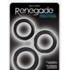 Renegade Diversity Rings - Black Pack of 3