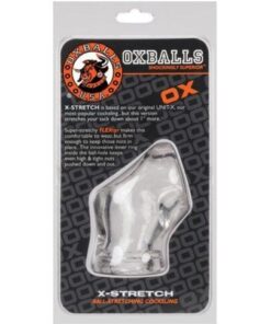 Oxballs Atomic Jock Unit X Stretch Cocksling - Clear