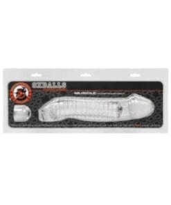 Oxballs Muscle Cock Sheath - Clear