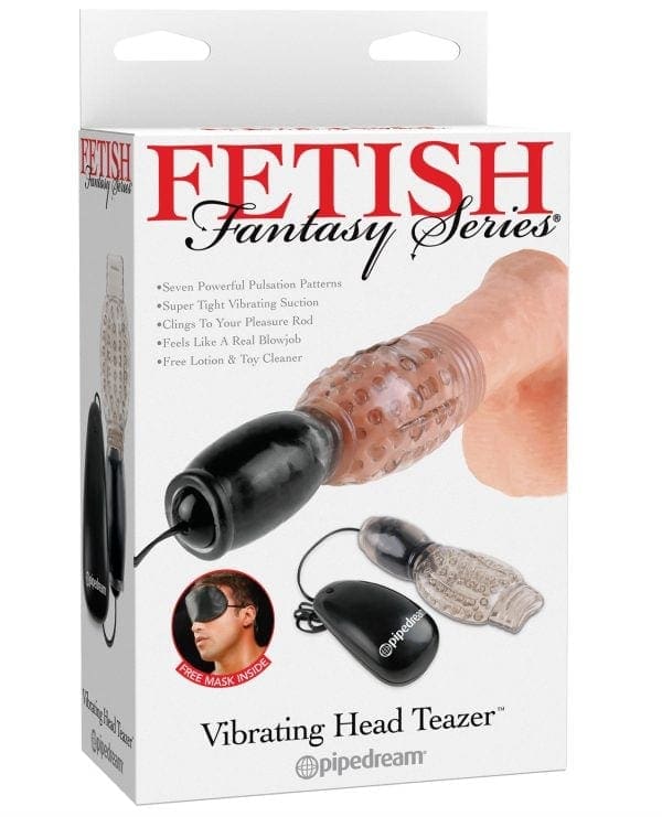 Fetish Fantasy Series Vibrating Head Teazer - Black