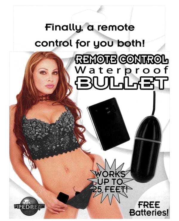 Remote Control Bullet Waterproof - Black