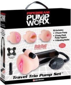 Pump Worx Travel Trio Pump Set - Power Pump