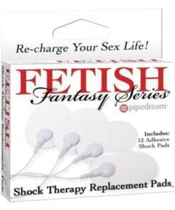 Fetish Fantasy Series Shock Therapy Replacement Pads - 12 pc