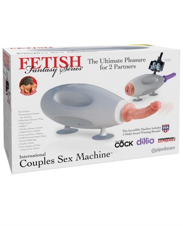 Fetish Fantasy Series International Couples Sex Machine - White