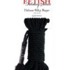 Fetish Fantasy Series Deluxe Silk Rope - Black