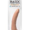 Basix Rubber Works 7" Slim Dong - Flesh