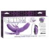 Fetish Fantasy Elite Vibrating Double Delight Strap On w/Mask - Purple