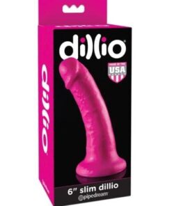 Dillio 6" Slim Dillio - Pink