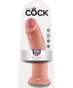 King Cock 10" Cock - Flesh