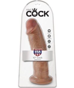 King Cock 10" Cock - Tan