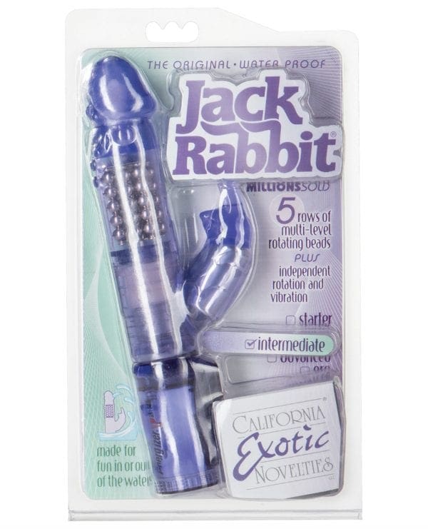 Jack Rabbits w/Floating Beads Waterproof - Purple