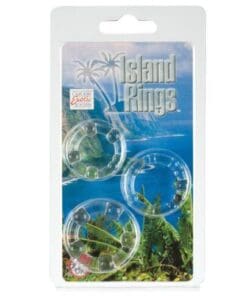 Silicone Island Rings - Clear