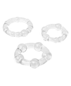 Silicone Island Rings - Clear