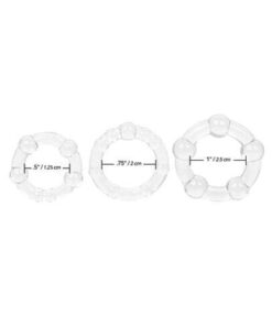 Silicone Island Rings - Clear