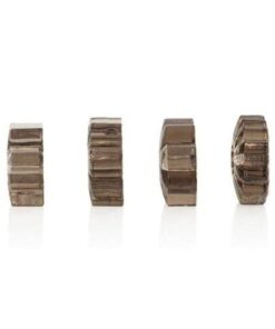 Basic Essentials Rings - Smoke Set of 4