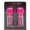 Nipple Play Vacuum Twist Suckers - Pink