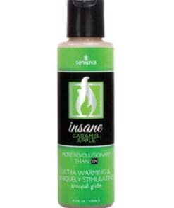 Sensuva Insane Ultra Warming & Stimulating Arousal Glide - 4.2 oz Carmel Apple