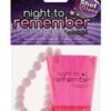 Night to Remember Shot Glass Bracelet by sassigirl