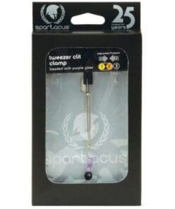 Spartacus Beaded Clit Clamp - Purple