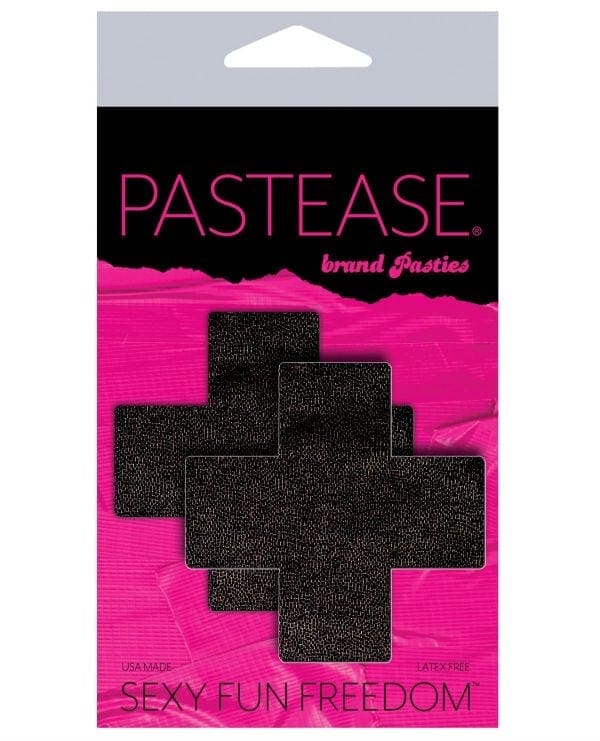 Pastease Plus X Liquid Cross - Black O/S