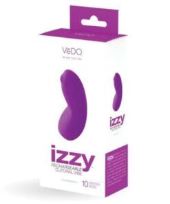 VeDO Izzy Rechargeable Clitoral Vibe - Violet Vixen