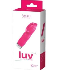 VeDO Luv Plus Rechargeable Vibe - Foxy Pink