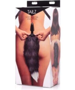 Tailz Grey Fox Tail Anal Plug