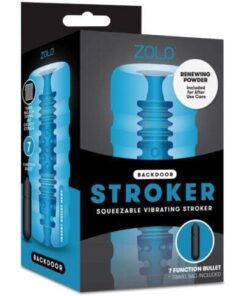 ZOLO Backdoor Squeezable Vibrating Stroker