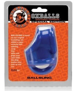 Oxballs Ballsling Ball Split Sling - Police Blue