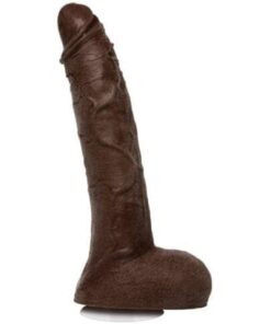 Jason Luv 10" Ultraskyn Cock w/Removable Vac-U-Lock Suction Cup - Chocolate