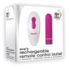 Adam & Eve Eve's Rechargeable Remote Control Bullet - Pink/White