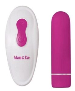 Adam & Eve Eve's Rechargeable Remote Control Bullet - Pink/White