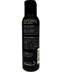 Spunk Natural Lube - 4 oz