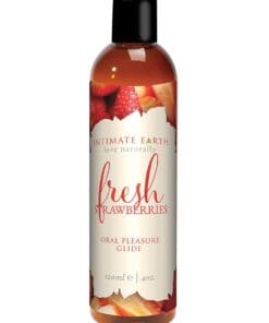 Intimate Earth Natural Flavors Glide - 120 ml Fresh Strawberries