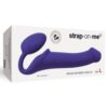 Strap On Me Silicone Bendable Strapless Strap On Large - Purple