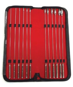 Rouge Stainless Steel Rosebud Dilator Set - Set of 12